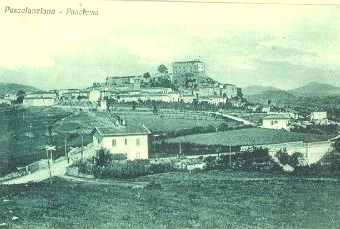 © Proprietà Casa d'Alessandro - Panorama di Pescolanciano del 1900