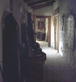 Castello di Pescolanciano - ingresso appartemento del duca