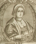 Giovanna I d'Angiò - Regina di Napoli -©Proprietà Fondazione Biblioteca Pubblica Arcivescovile "A. De Leo" di Brindisi.